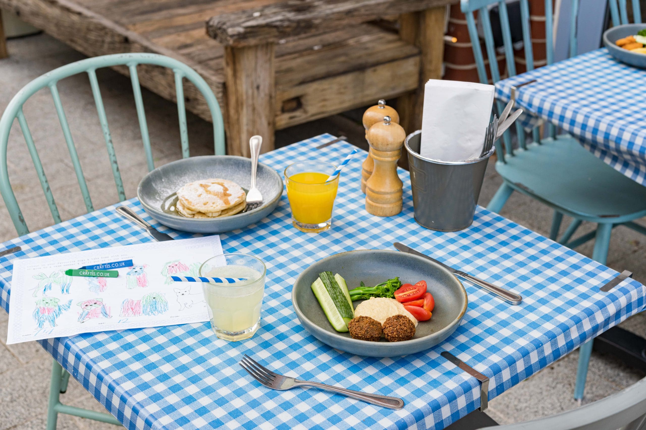 Children's menu
